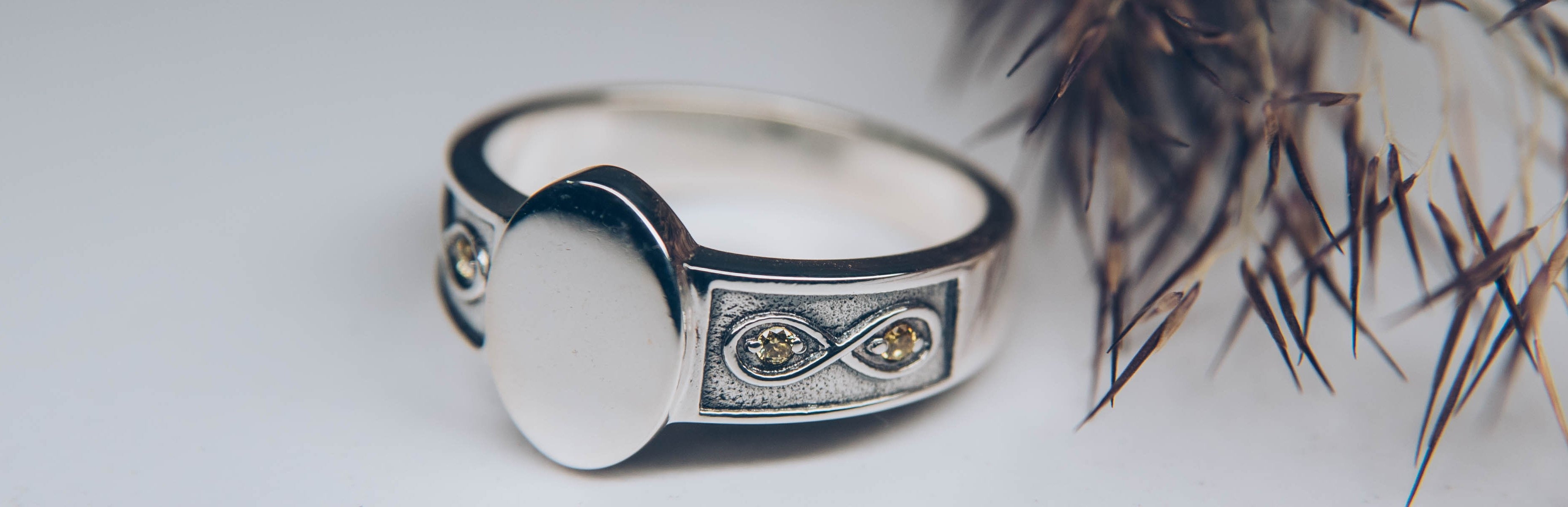 Gemstone Signet Rings