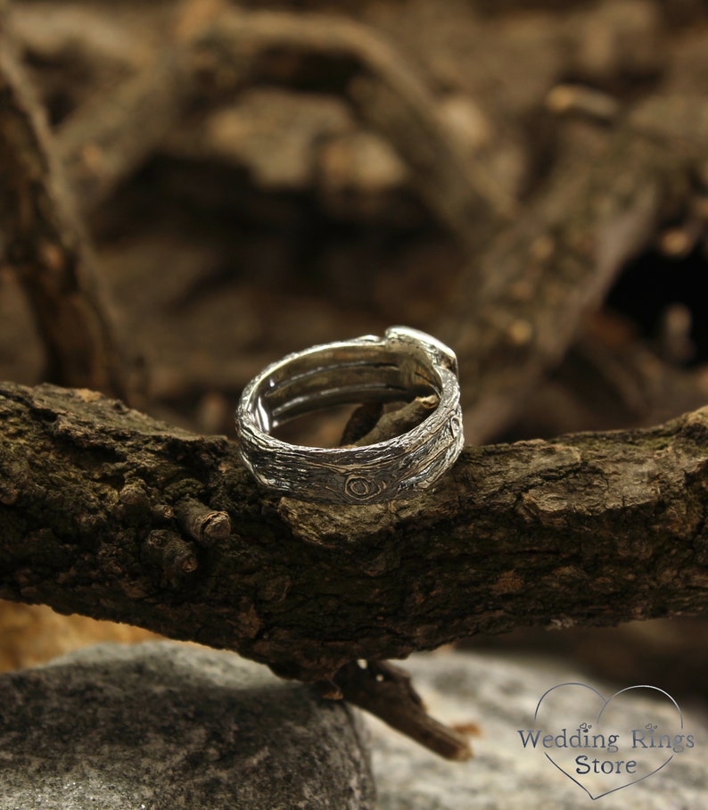 Unique Silver Men's Shield Ring with a Personalized Letter