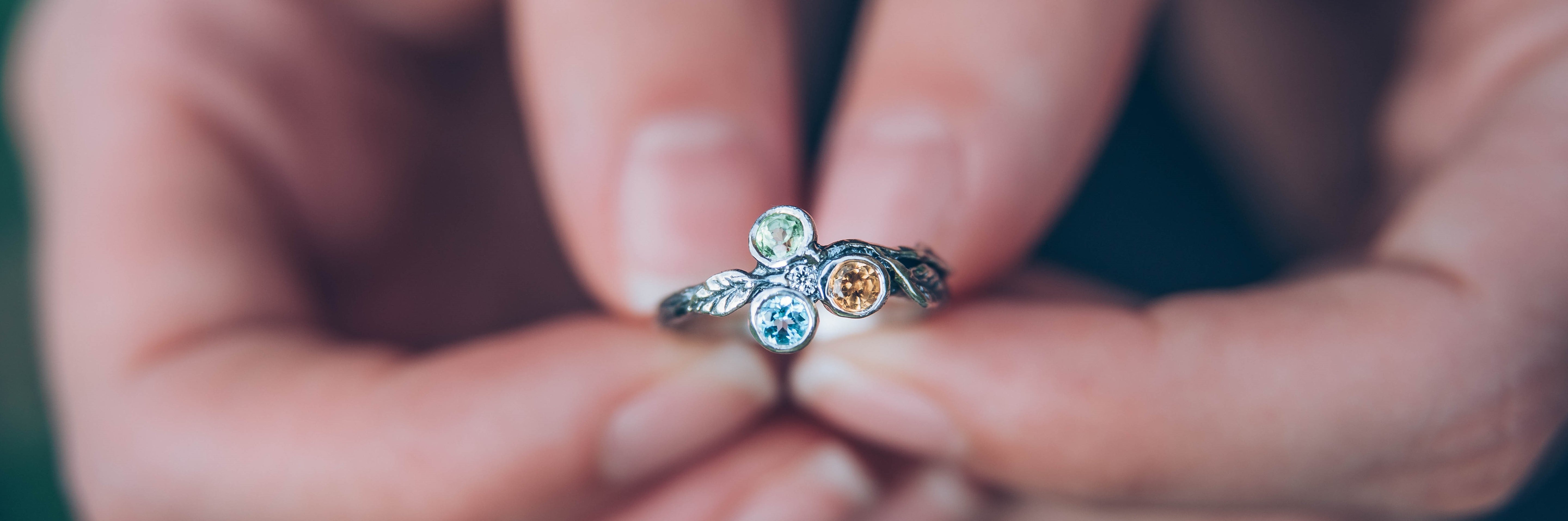 Birthstone rings