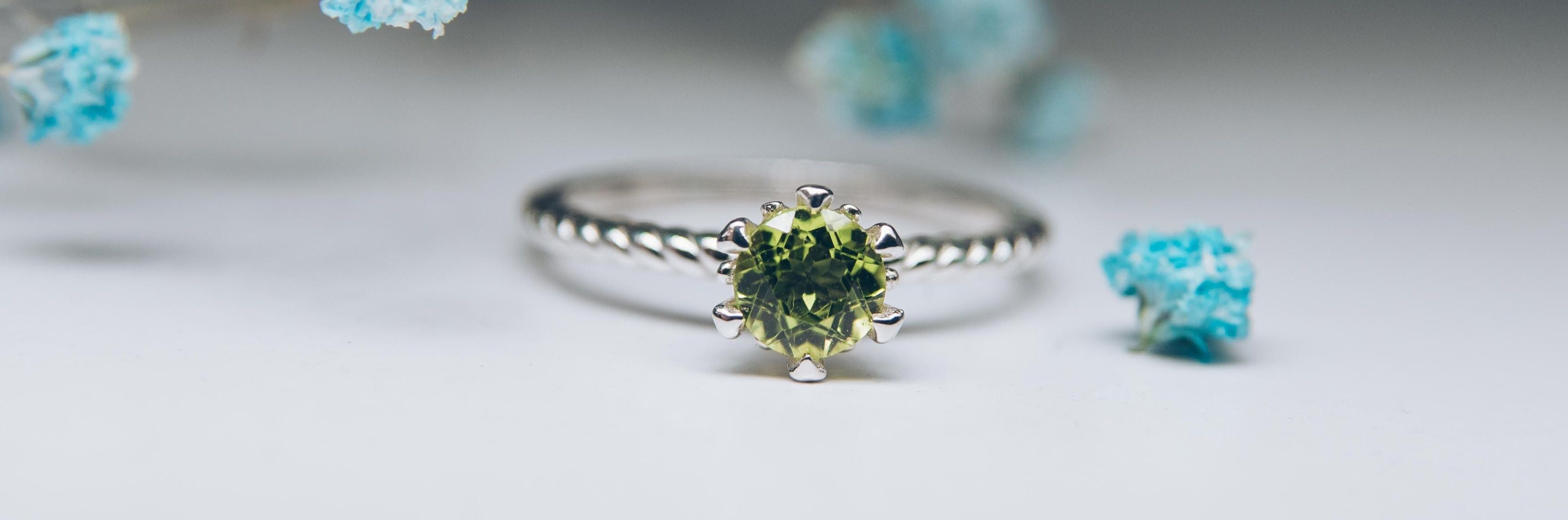 Peridot Rings