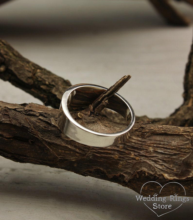 Tree of life Sterling Silver Wedding Band Ring